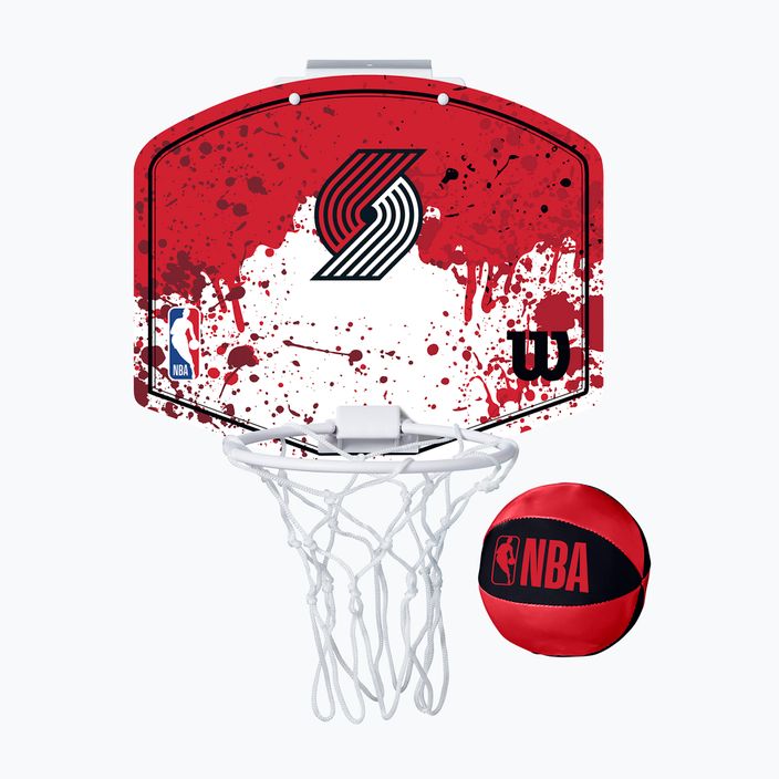 Набір для міні-баскетболу Wilson NBA Team Mini Hoop Portland Trail Blazers