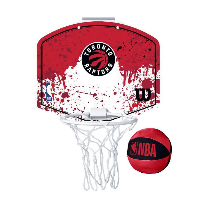 Набір для міні-баскетболу Wilson NBA Team Mini Hoop Toronto Raptors 2