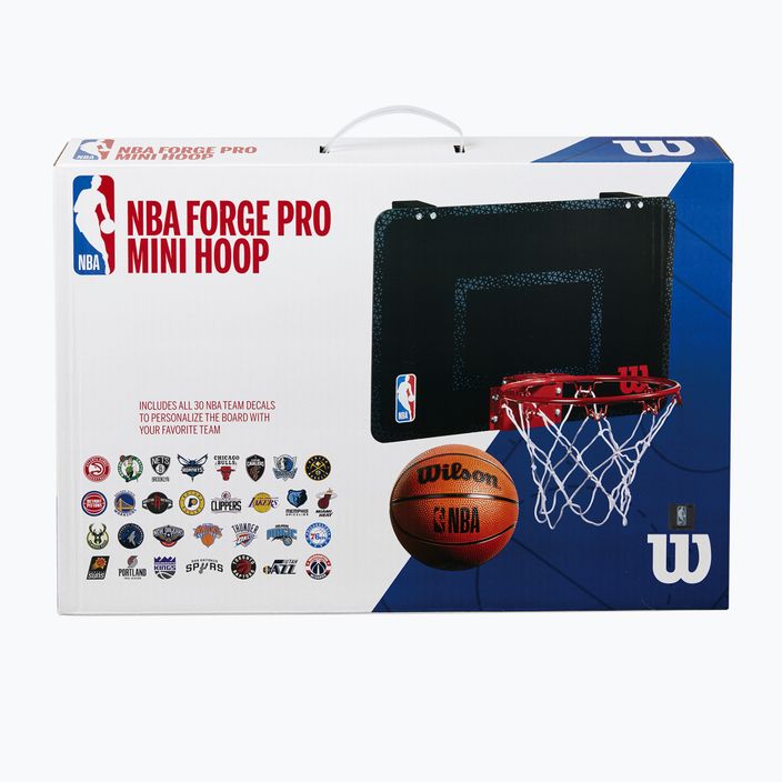 Набір для міні-баскетболу Wilson NBA Forge Team Mini Hoop black 8