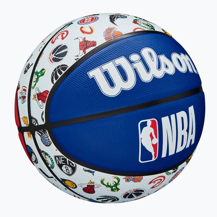 Баскетбольний м'яч Wilson NBA All Team RWB WTB1301XBNBA Розмір 7 2