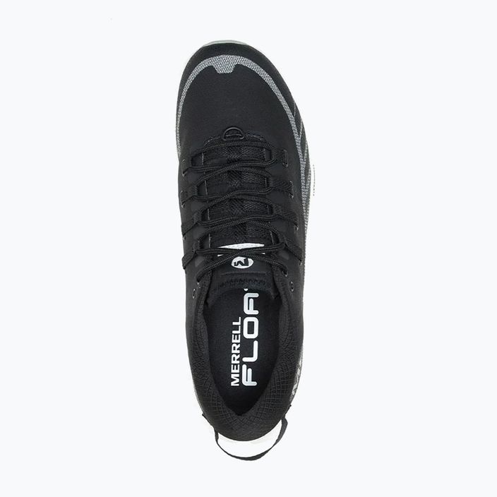 Кросівки для бігу чоловічі Merrell Agility Peak 4 Solution Dye black/white 10