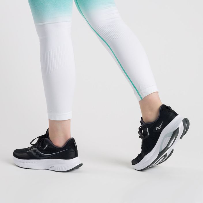 Кросівки для бігу жіночі Saucony Guide 15 black/white 3