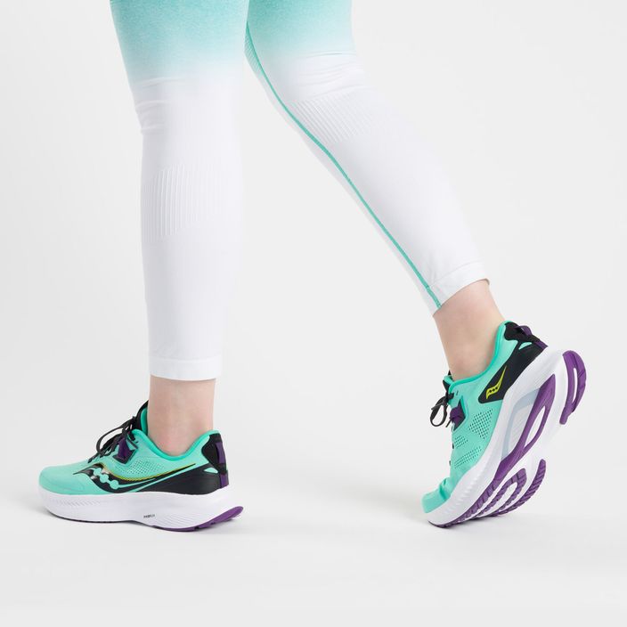 Кросівки для бігу жіночі Saucony Guide 15 cool mint/acid 3