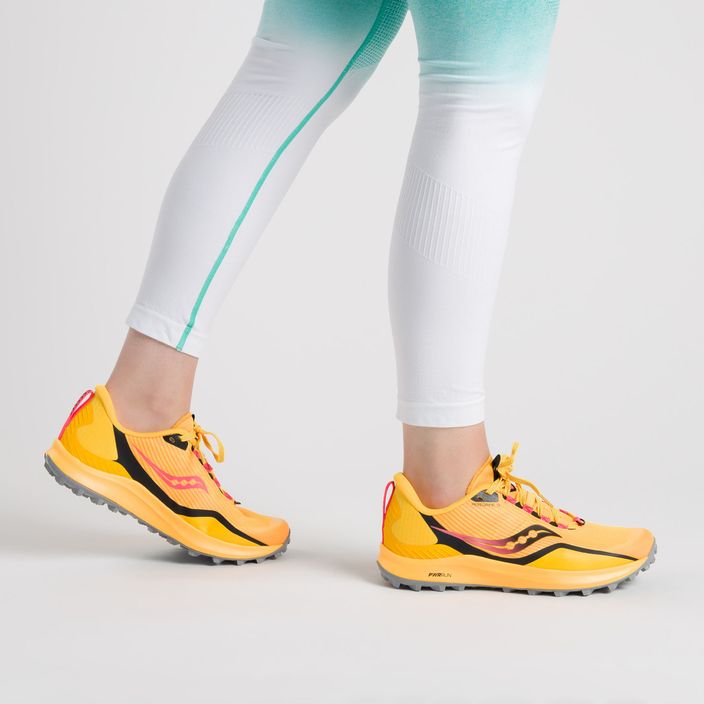 Кросівки для бігу жіночі Saucony Peregrine 12 жовті S10737-16 2