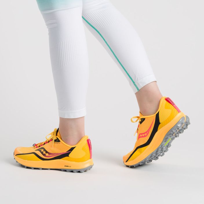Кросівки для бігу жіночі Saucony Peregrine 12 жовті S10737-16 3