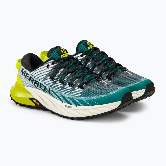 Кросівки для бігу жіночі Merrell Agility Peak 4 зелені J036990 4