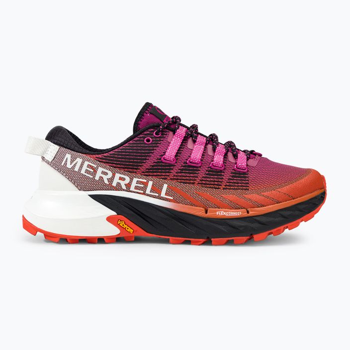 Кросівки для бігу жіночі Merrell Agility Peak 4 рожево-помаранчеві J067524 2