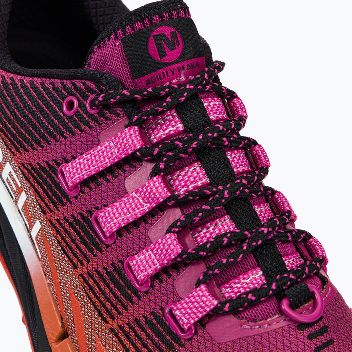 Кросівки для бігу жіночі Merrell Agility Peak 4 рожево-помаранчеві J067524 8