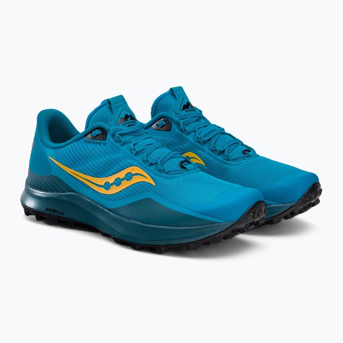 Кросівки для бігу чоловічі Saucony Peregrine 12 блакитні S20737 5