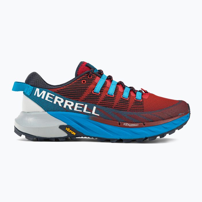 Кросівки для бігу чоловічі Merrell Agility Peak 4 червоно-блакитні J067463 2