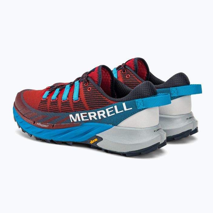 Кросівки для бігу чоловічі Merrell Agility Peak 4 червоно-блакитні J067463 3