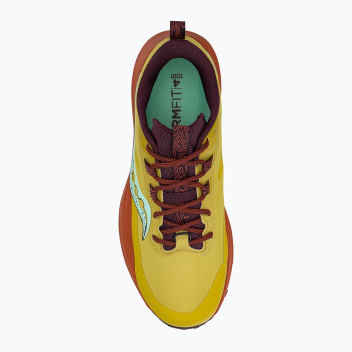 Кросівки для бігу жіночі Saucony Peregrine 13 жовто-помаранчеві S10838-35 6