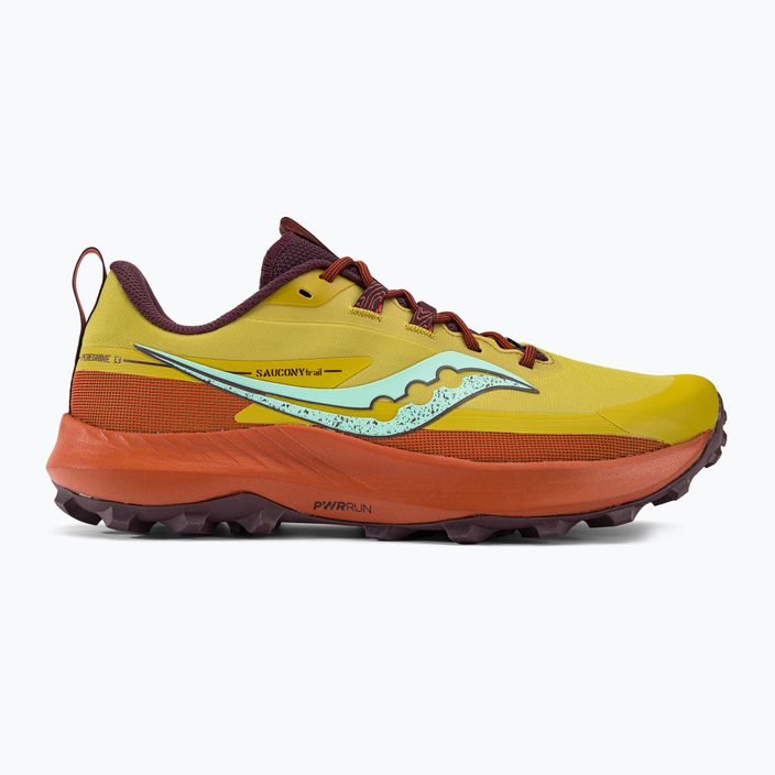 Кросівки для бігу чоловічі Saucony Peregrine 13 жовто-помаранчеві S20838-35 2