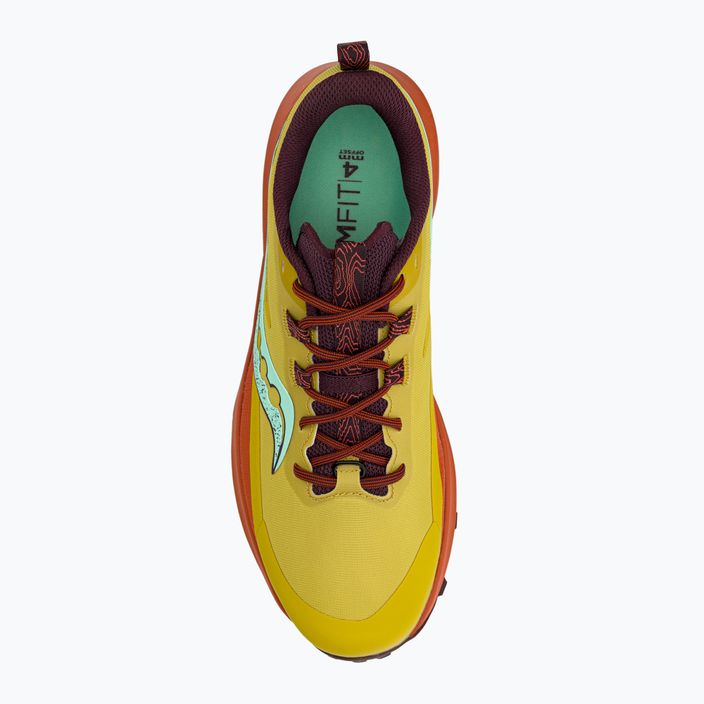 Кросівки для бігу чоловічі Saucony Peregrine 13 жовто-помаранчеві S20838-35 6