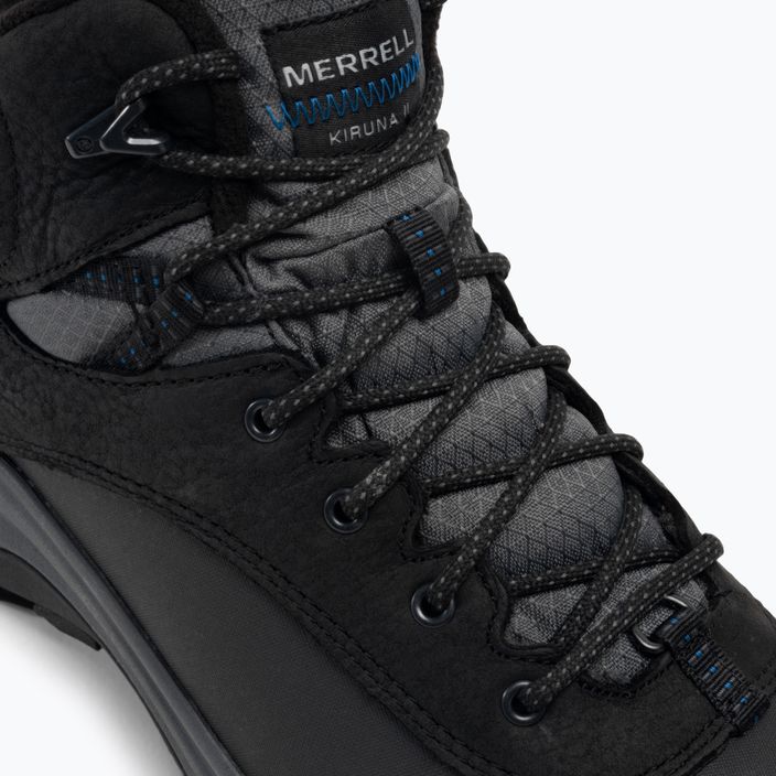 Чоловічі туристичні черевики Merrell Thermo Kiruna 2 Mid WP чорні 8