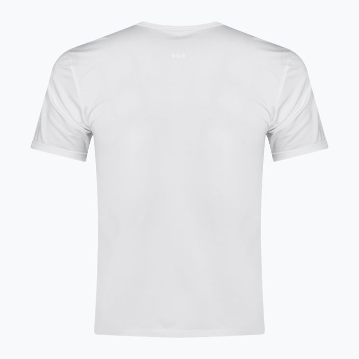 Чоловіча бігова футболка Saucony Stopwatch біла 2