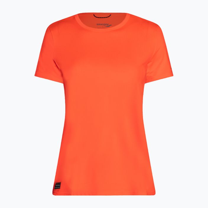 Жіноча бігова футболка Saucony Stopwatch vizi red