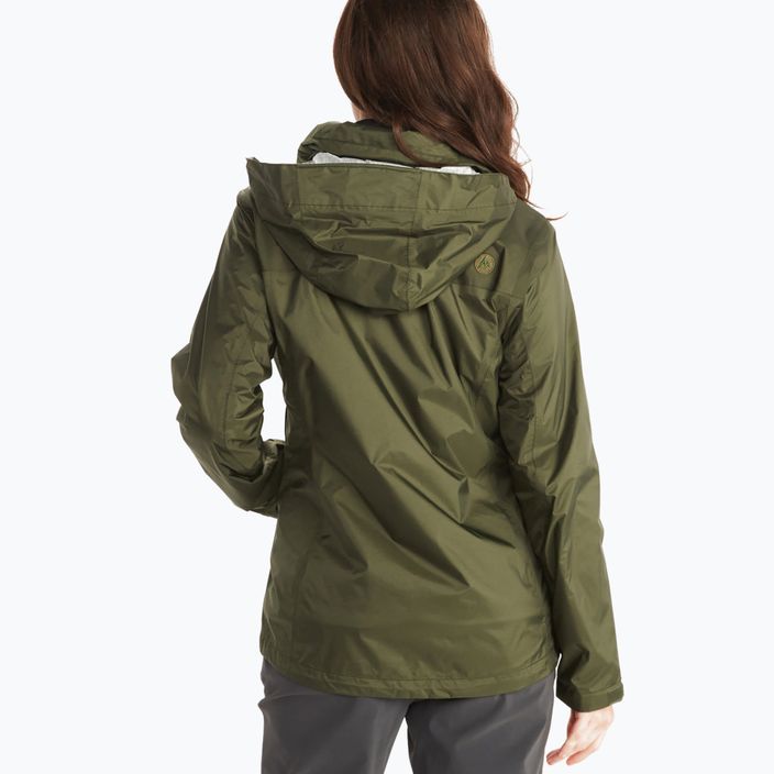 Куртка дощовик жіноча Marmot Precip Eco зелена 46700 2