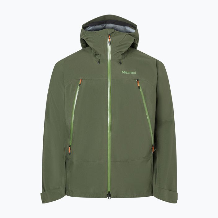 Куртка дощовик з мембраною чоловіча Marmot Alpinist зелена M123484859S