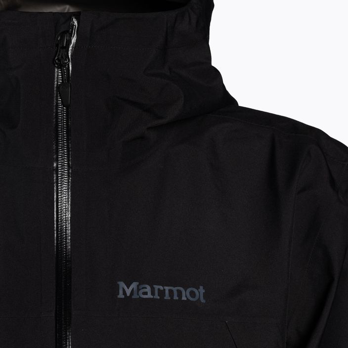 Куртка дощовик з мембраною чоловіча Marmot Minimalist Pro чорна M12351001S 3
