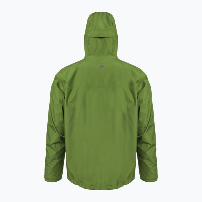 Куртка дощовик чоловіча Marmot Minimalist Pro Gore Tex зелена M12351 2