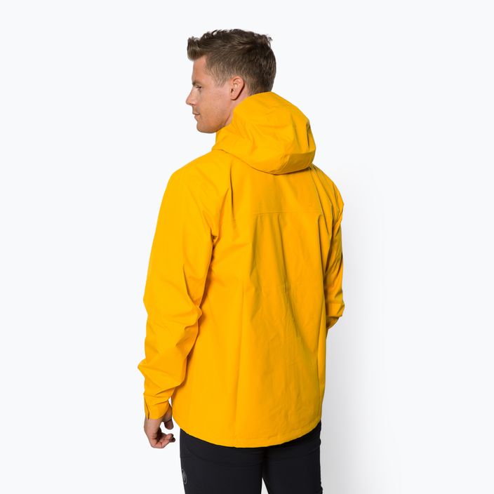 Куртка дощовик з мембраною чоловіча Marmot Minimalist Pro жовта M123519342S 3