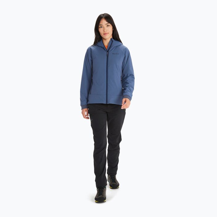 Гібридна куртка жіноча Marmot Novus Lt Hybrid Hoody блакитна M12396 3