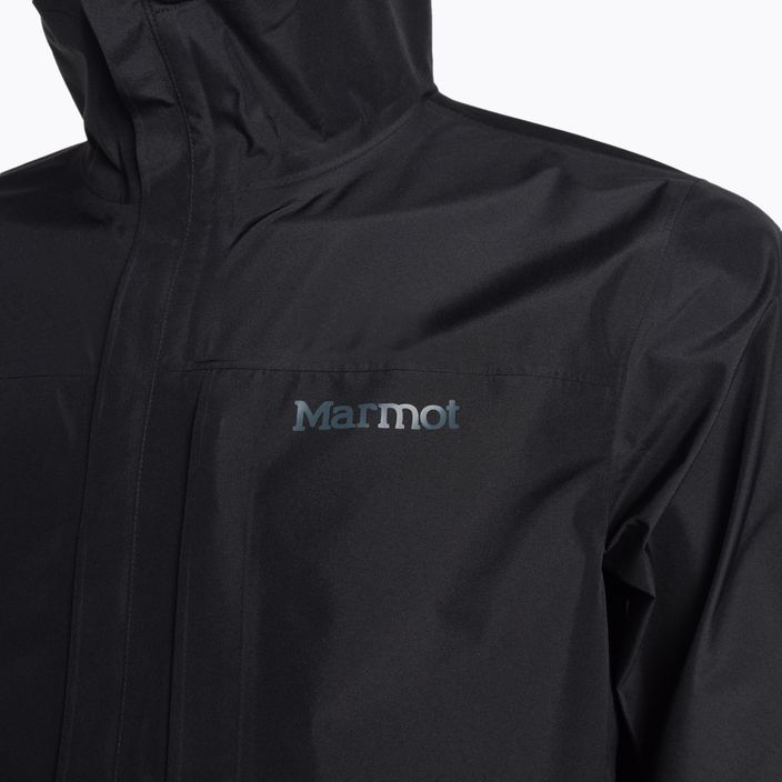 Куртка дощовик з мембраною чоловіча Marmot Minimalist чорна M12681001S 4