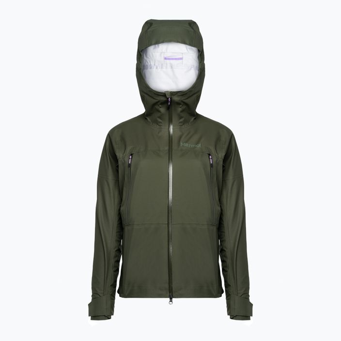 Куртка дощовик жіноча Marmot Mitre Peak Gore Tex зелена M12687 6