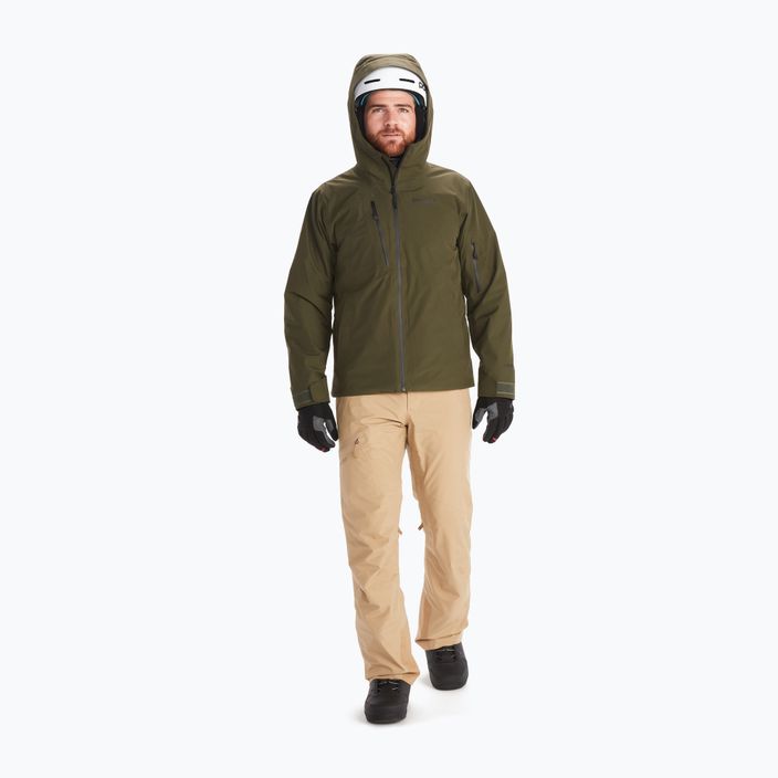 Куртка лижна чоловіча Marmot Lightray Gore Tex зелена 11000-4859