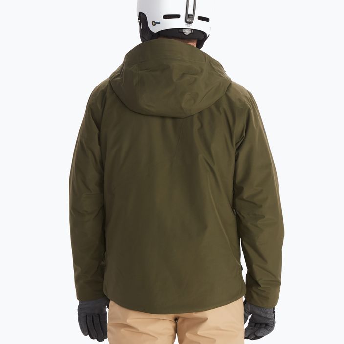 Куртка лижна чоловіча Marmot Lightray Gore Tex зелена 11000-4859 3