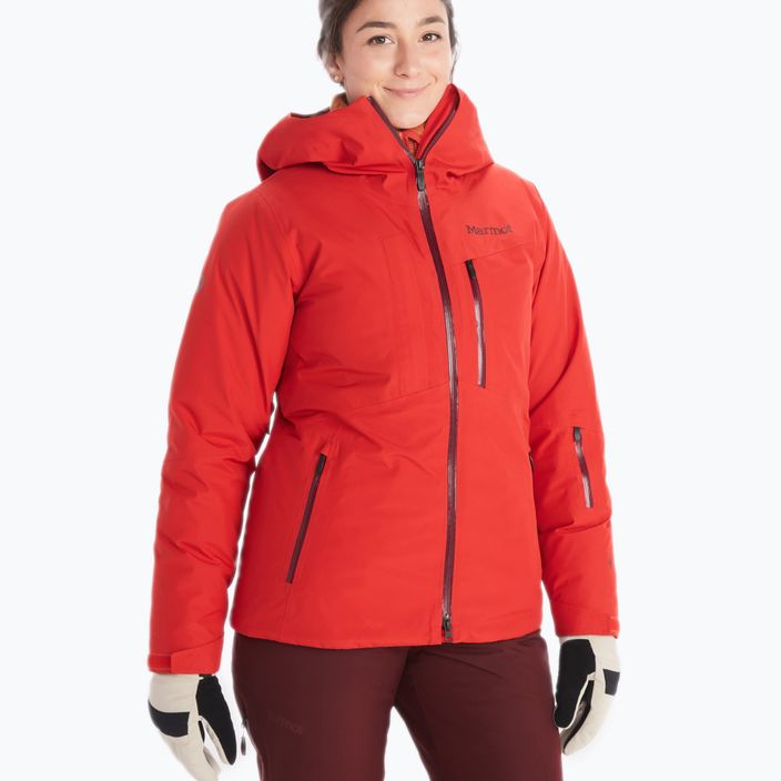 Куртка лижна жіноча Marmot Lightray Gore Tex червона 12270-6361