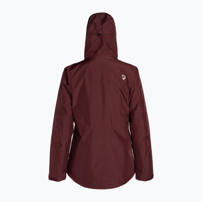 Куртка дощовик жіноча Marmot Minimalist Gore Tex bordowa 35810 2