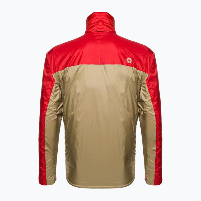 Куртка трекінгова чоловіча Marmot Precip Eco червоно-коричнева 41500 2