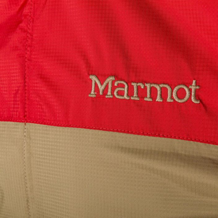 Куртка трекінгова чоловіча Marmot Precip Eco червоно-коричнева 41500 3