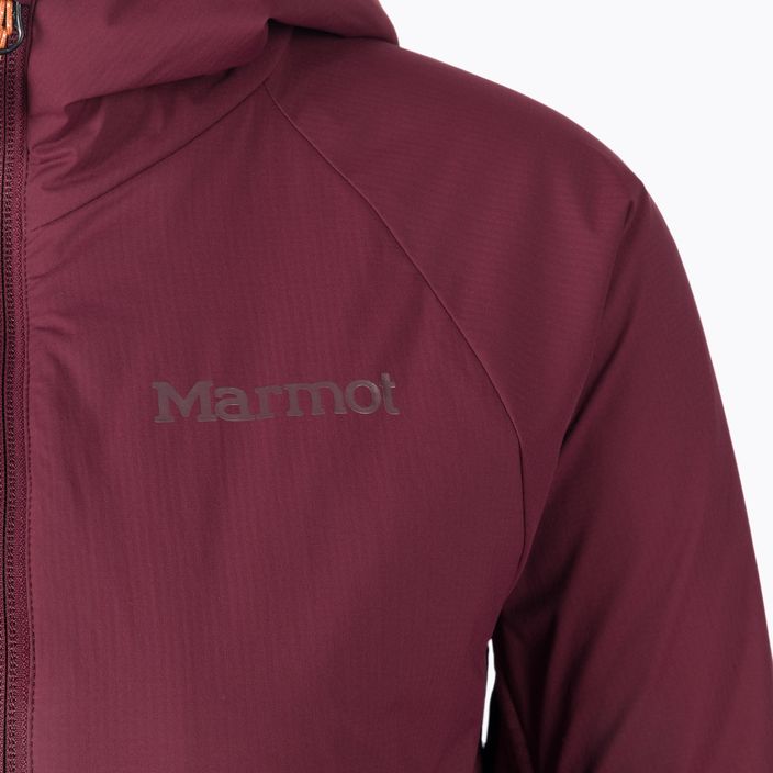 Гібридна куртка жіноча Marmot Novus Lt Hybrid Hoody bordowa M12396 3