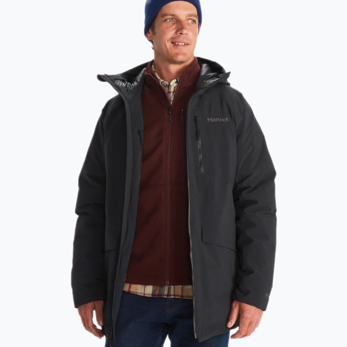 Куртка дощовик чоловіча Marmot Oslo Gore Tex чорна M13172 6