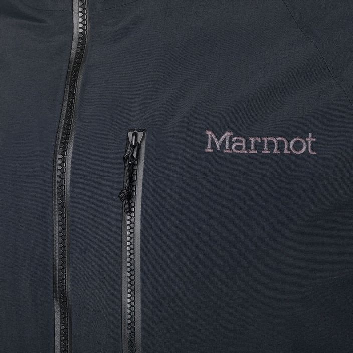 Куртка дощовик чоловіча Marmot Oslo Gore Tex чорна M13172 3