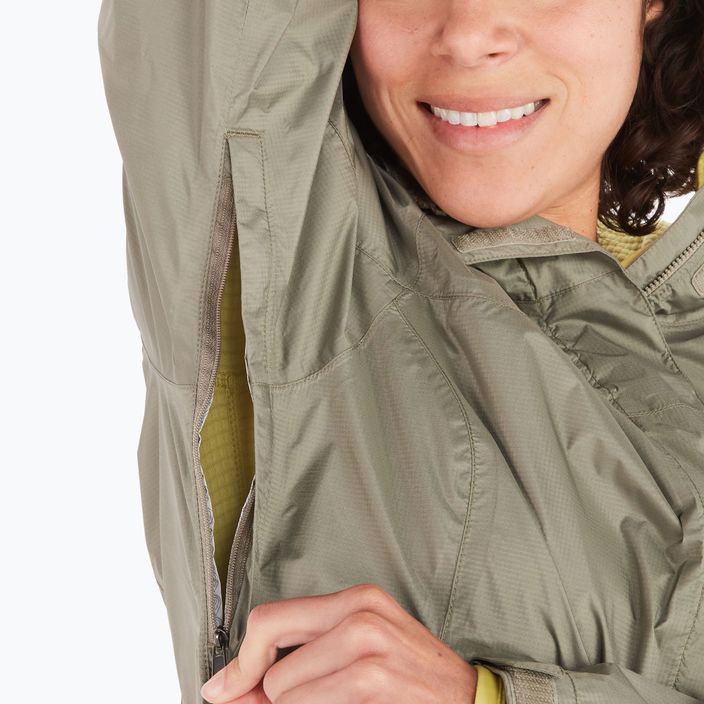Куртка дощовик жіноча Marmot PreCip Eco зелена 46700 4
