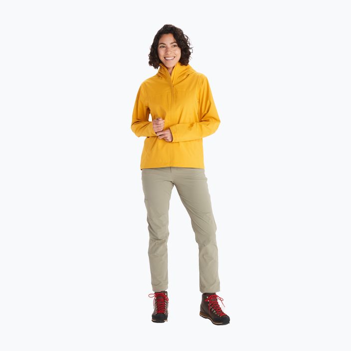 Куртка дощовик жіноча Marmot PreCip Eco жовта M12389-9057 3
