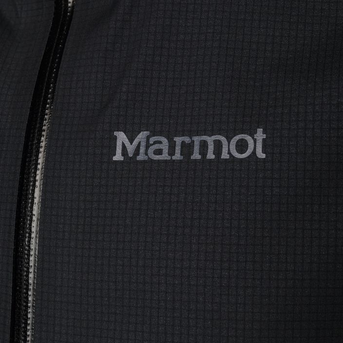 Куртка дощовик чоловіча Marmot Mitre Peak GTX чорна M12685-001 3
