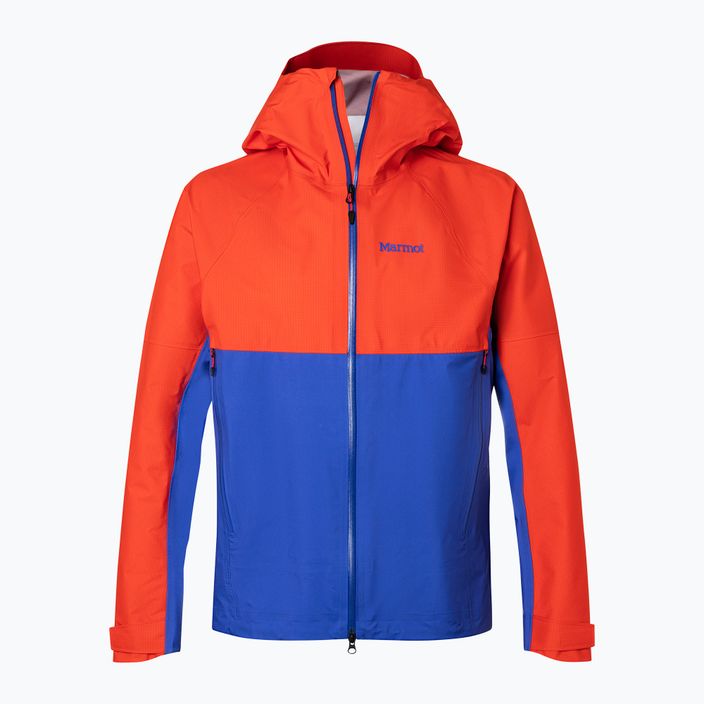 Куртка дощовик чоловіча Marmot Mitre Peak GTX червоно-блакитна M12685-21750 7