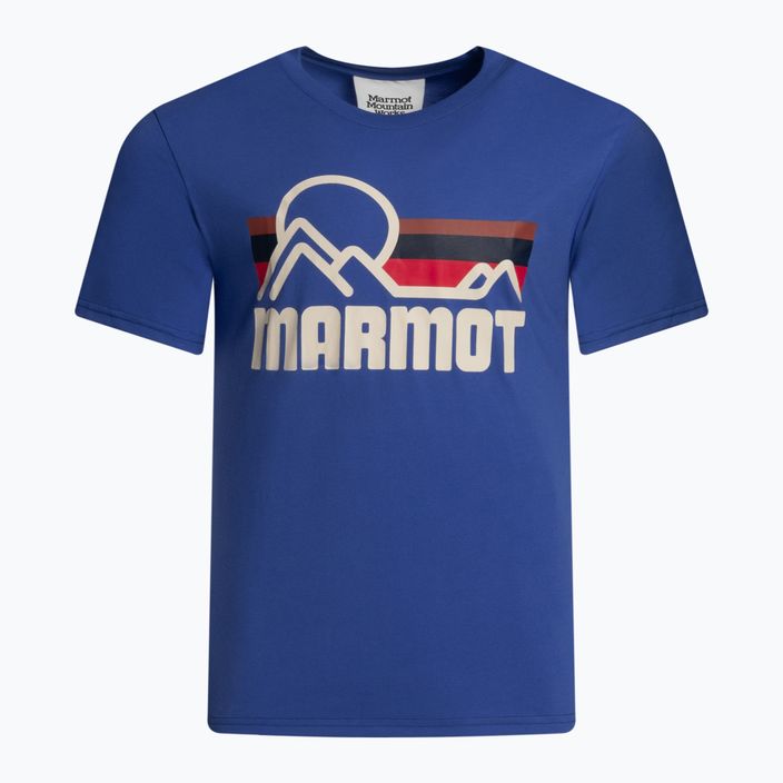 Футболка трекінгова чоловіча Marmot Coastall блакитна M14253-21538