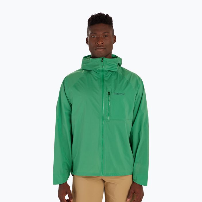 Чоловіча дощова куртка Marmot Superalloy Bio Rain clover