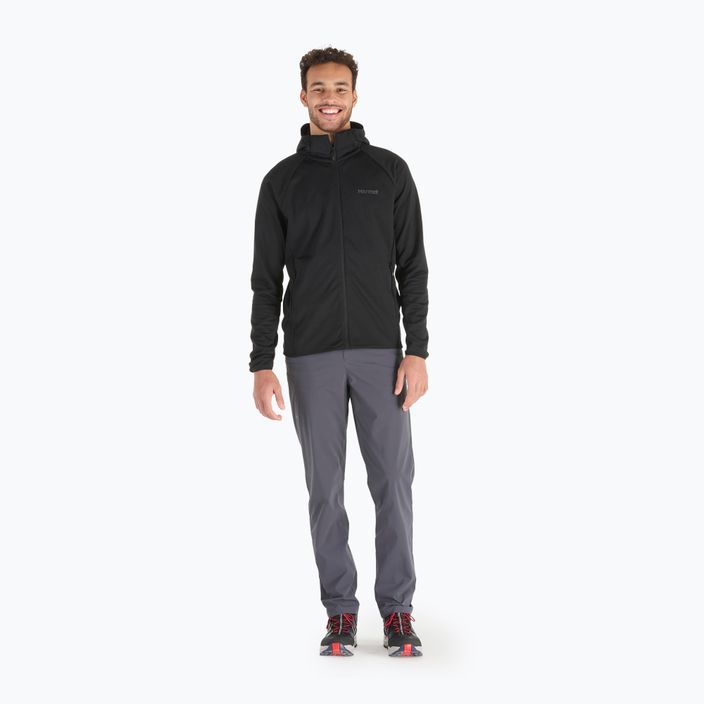 Кофта флісова чоловіча Marmot Leconte Full Zip Hoody black 2