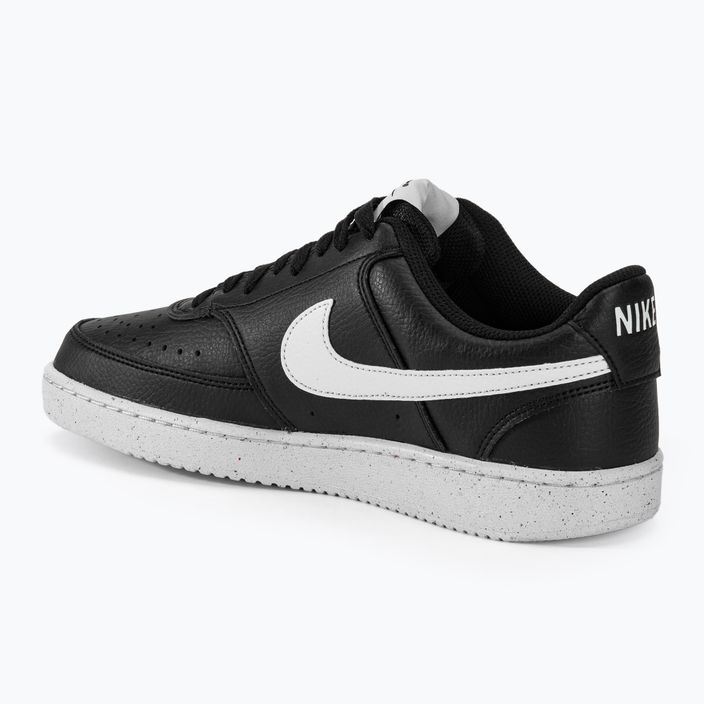Чоловічі кросівки Nike Court Vision Low Next Nature чорні/білі/чорні 3