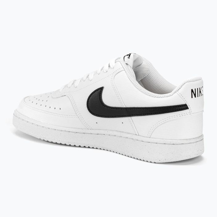 Чоловічі кросівки Nike Court Vision Low Next Nature білий/чорний/білий 3