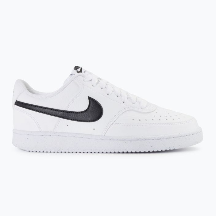 Кросівки жіночі Nike Court Vision Low Next Nature white/black 2