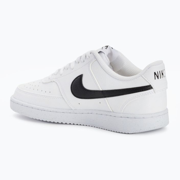 Кросівки жіночі Nike Court Vision Low Next Nature white/black 3