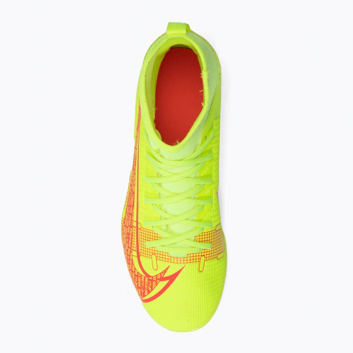 Футбольні бутси дитячі Nike Superfly 8 Club FG/MG Jr жовті CV0790-760 6
